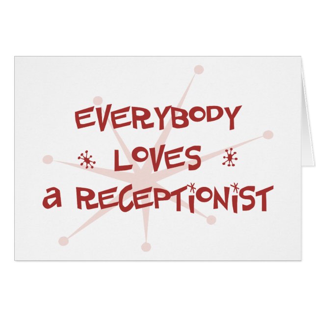 Everybody Loves A Receptionist (Front Horizontal)