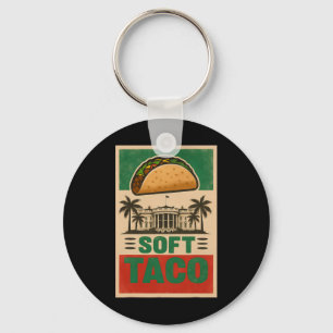 Everybody Loves Tacos! Let's Go Taco! Soft Taco Me Key Ring