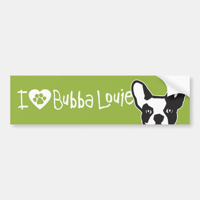Everybody's Favourite Bubba Bumper Sticker (Front)