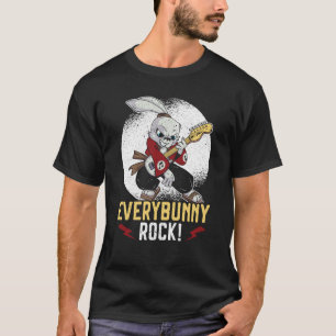 Everybunny Rock Rabbit Whisperer Animal Bunny  Roc T-Shirt