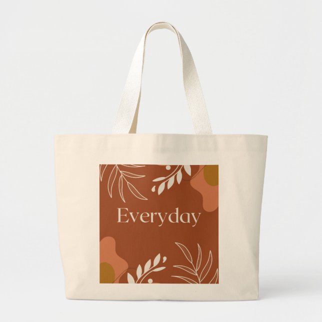 EVERYD4Y LARGE TOTE BAG (Front)
