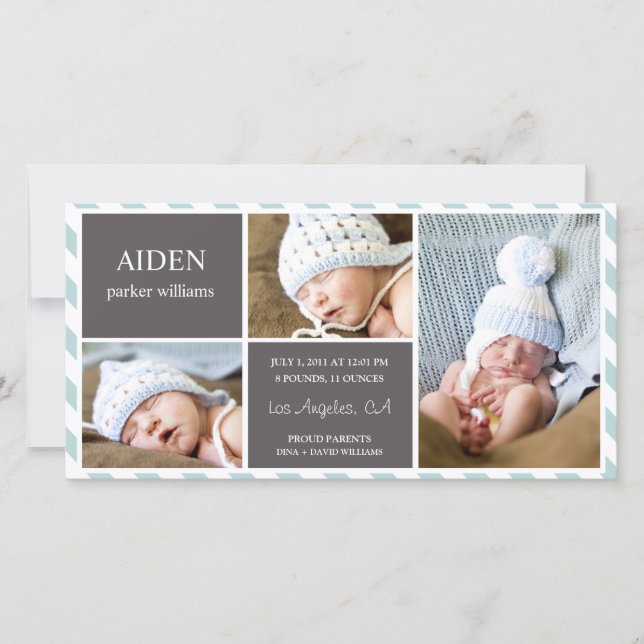 EVERYDAY BABY | BIRTH ANNOUNCEMENT (Front)