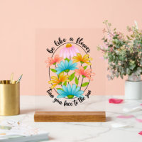 Everyday flower face word art inspiration