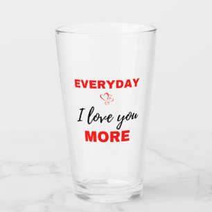 Everyday I Love You More Black Glass