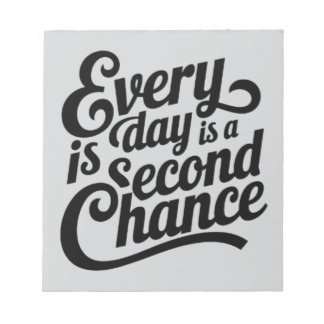 Everyday is a Chance - Mathematical Art Notepad