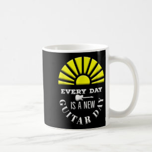 Everyday Is A New Guitar Day Funny Quote Guitarist Coffee Mug