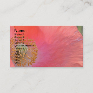 Everyday is an Opportunity Business Card