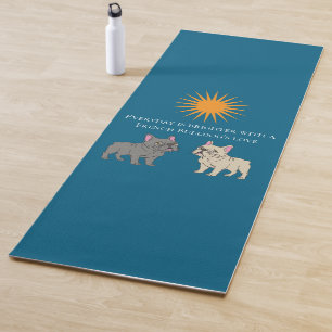 Everyday is brighter yoga mat