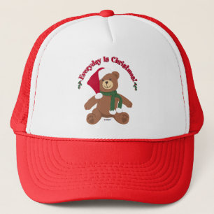 Everyday Is Christmas! ChristmasTeddy Bear Trucker Hat