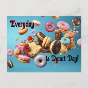 Everyday is Doughnut Day! Postcard