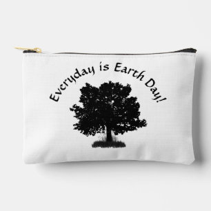 Everyday is Earth Day Design  Accessory Pouch
