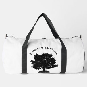 Everyday is Earth Day Design  Duffle Bag