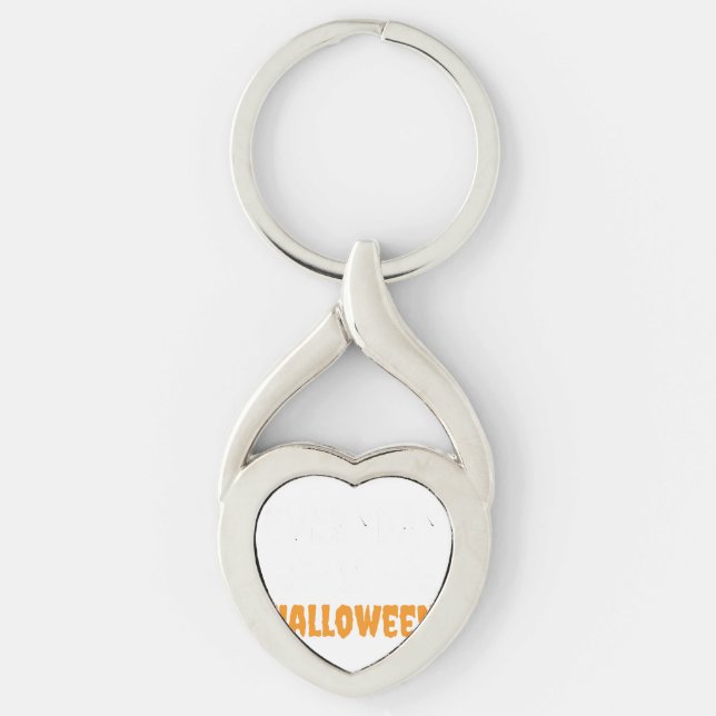 everyday is halloween   key ring (Front)