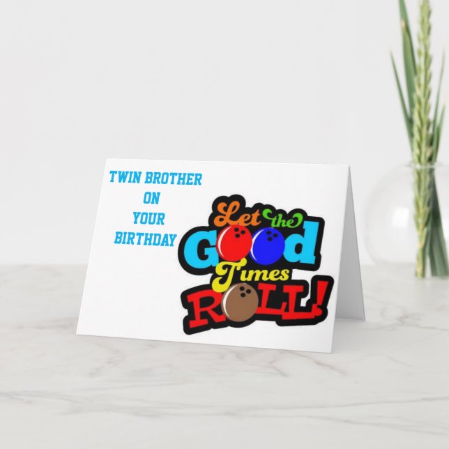 EVERYDAY IS SPECIAL BIRTHDAY MY **TWIN SISTER** CARD (Front)