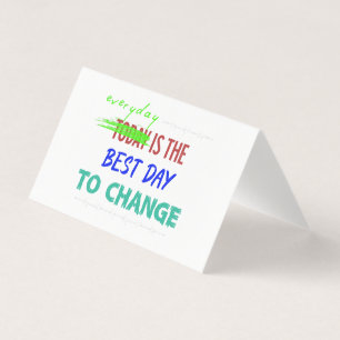 Everyday Is The Best Day Folded Card