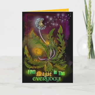 Everyday Magic Dandylion Card