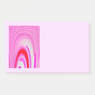 Everyday messages pink art post-it notes