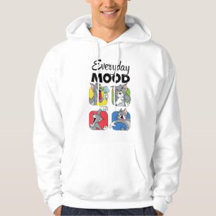 Everyday Mood Cat Hoodie