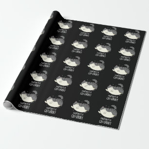 Everyday's A Cat-urday Funny Cat Pun Wrapping Paper
