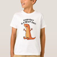 Everyday's A Newt Day Funny Funny Salamander Pun