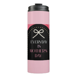 Everyday's Mothers Day Elegance Pink Pearl Tumble Thermal Tumbler