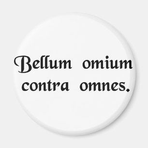 Everyman's struggle against everyman. magnet