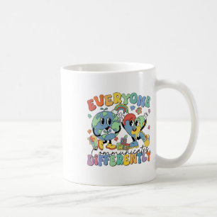 Everyone Communicates Differently Speech Autism 1 Coffee Mug