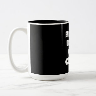 Everyone Deserve Music Two-Tone Coffee Mug