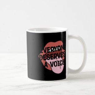 Everyone Deserves A Voice Sticker  Coffee Mug