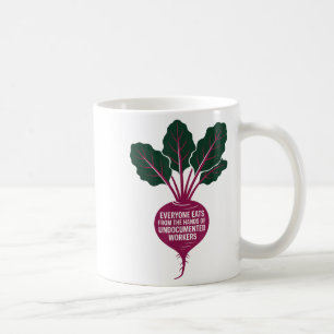Everyone Eats From The Hands Of Undoented Workers  Coffee Mug