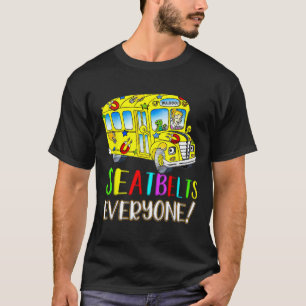 Everyone Fun Magic School Bus Driver Job Pride  T-Shirt