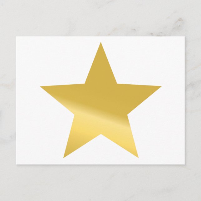 Everyone Gets A Gold Star Postcard (Front)