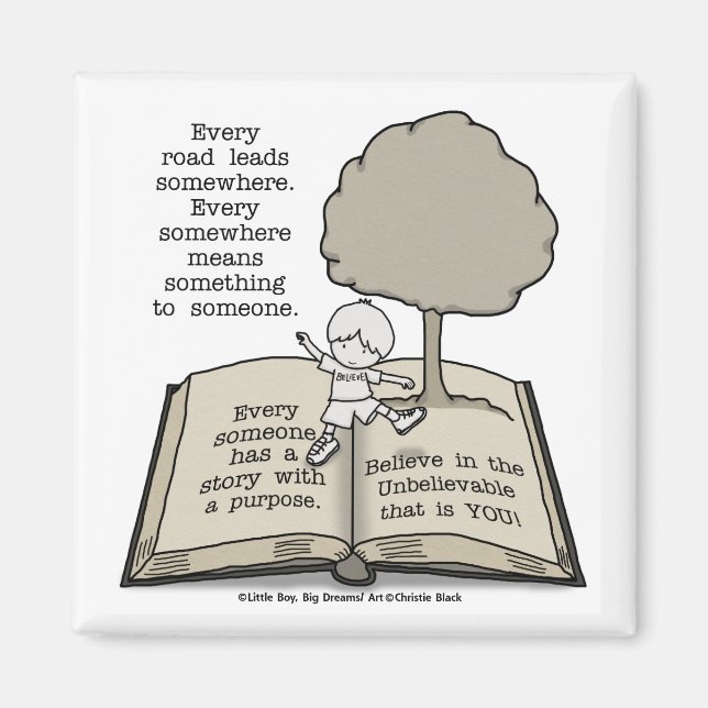 Everyone Has a Story Magnet (Front)