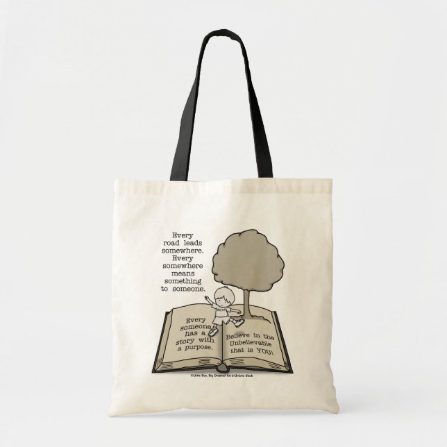 Everyone Has a Story Tote Bag (Front)