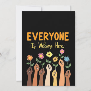 Everyone is welcome here Funny Idaho teacher Every Invitation