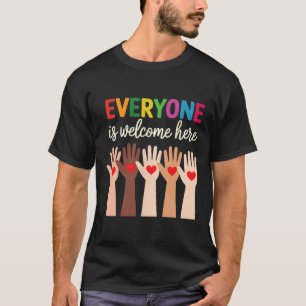 Everyone Is Welcome Here Idaho Teache T-shirt.png T-Shirt