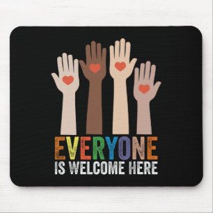 Everyone Is Welcome Here Idaho Teacher 54  Mouse Mat