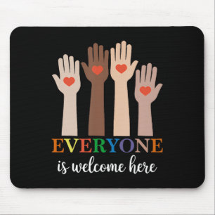 Everyone Is Welcome Here Idaho Teacher 73 Mouse Mat