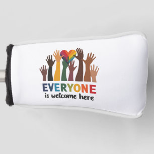 Everyone Is Welcome Here Idaho Teacher Golf Head Cover