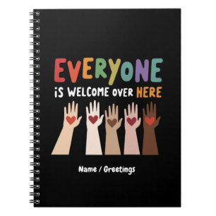 Everyone Is Welcome Here Idaho Teacher Notebook