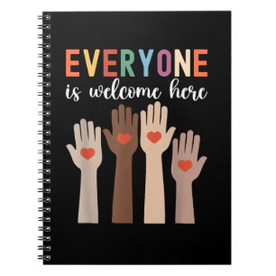 Everyone Is Welcome Here Idaho Teacher Notebook