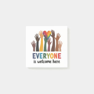 Everyone Is Welcome Here Idaho Teacher Post-it Notes