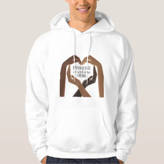 Everyone Is Welcome Here - Unity & Diversity Hoodie