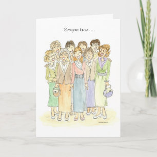 Everyone know friends card