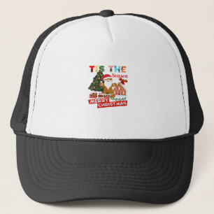 Everyone Loves A At Christmas Christmas Santas Com Trucker Hat