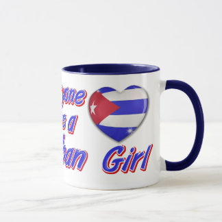 Everyone loves a Cuban girl Mug