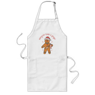 Everyone Loves A Ginger - Funny Christmas Long Apron