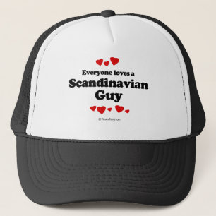 Everyone Loves a Scandinavian GUy T-shirt Trucker Hat