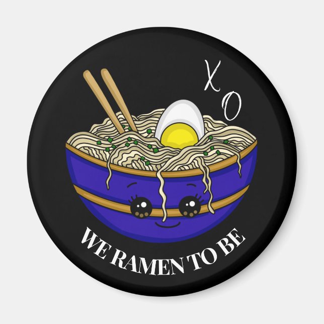 Everyone Loves Ramen | Funny Pun  Magnet (Front)