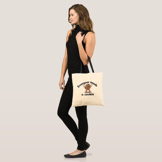 everyone needs a cookie tote bag (Front (Model))